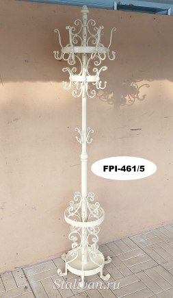 Напольная кованая вешалка FPI-461 - фото 5