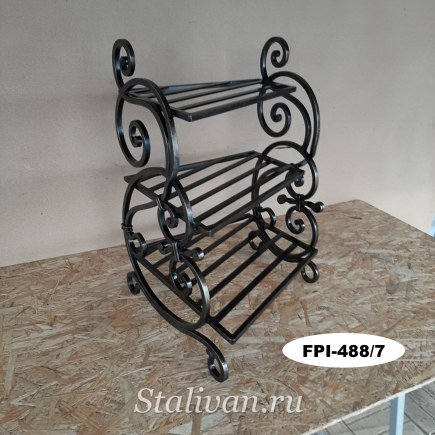 Кованая обувница FPI-488 - фото 8