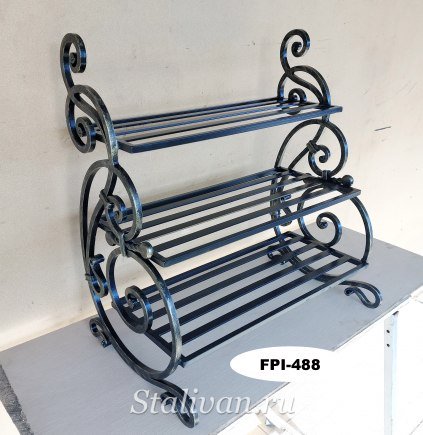Кованая обувница FPI-488 - фото 1