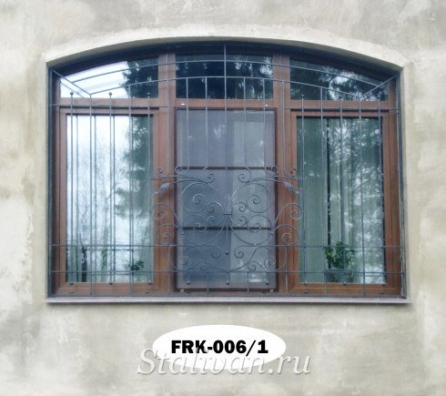Кованая решетка FRK-006 - фото 1