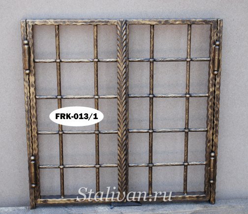 Кованая решетка FRK-013 - фото 2