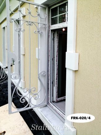 Кованая решетка FRK-020 - фото 5