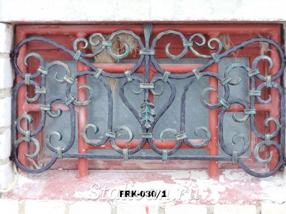 Кованая решетка FRK-030 - фото 2