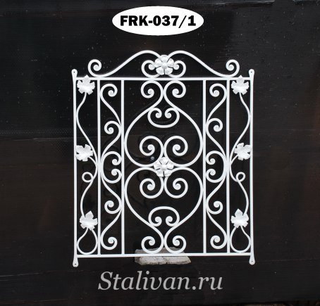 Кованая решетка FRK-037 - фото 2