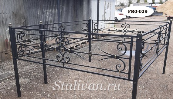 Ограда для могилы FRO-029 - фото 1