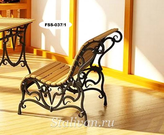 Кованое кресло FSS-037 - фото 2