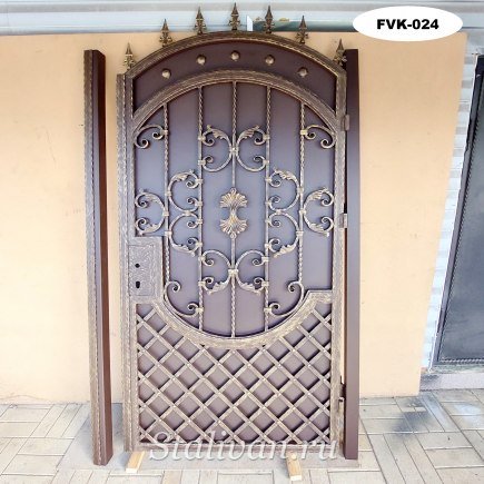 Калитка с художественной ковкой FVK-024 - фото 1