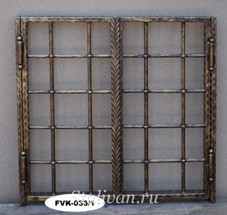 Калитка с элементами ковки FVK-033 - фото 1