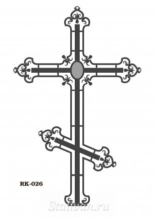 Кованый крест RK-026 - фото 2