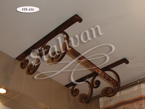 Интерьерный кованый декор FPI-434 - фото 1