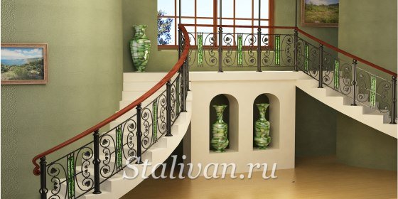 Проектирование эксклюзивных кованых лестниц