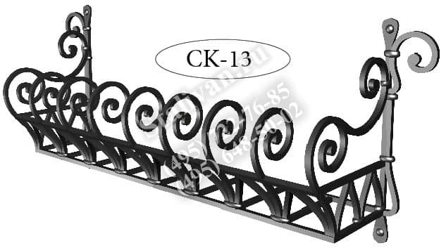 Кованая цветочница CK-13