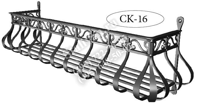 Кованая цветочница CK-16