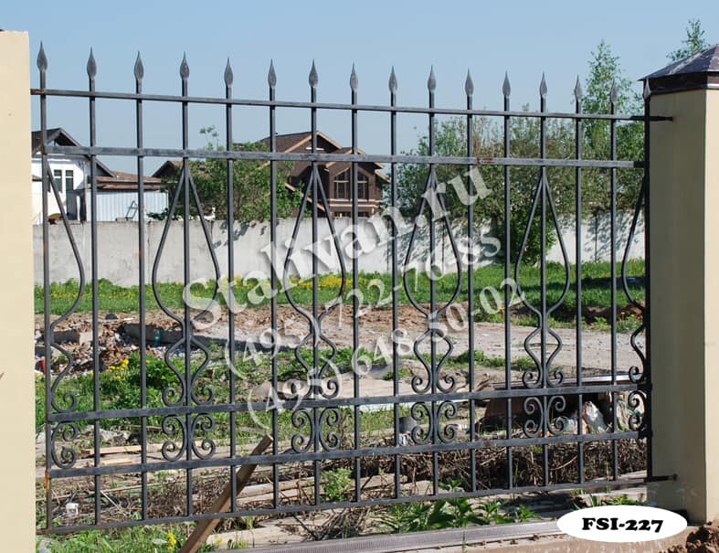 Кованая ограда FSI-227